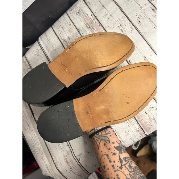 Men's Bostonian Oxford Leather First Flex Cap Toe SZ 9 - Picture 3 of 4